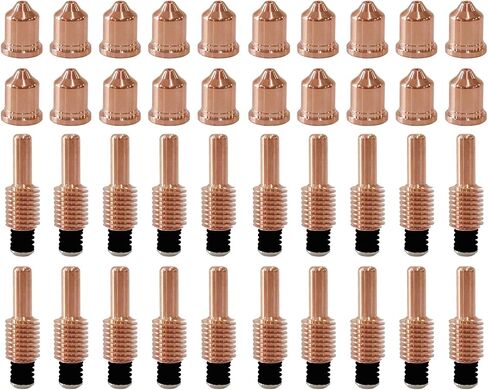 10pcs 220842 Plasma Electrodes Fit 45XP/65/85/105 Cutting Torch Consumables in Saudi Arabia