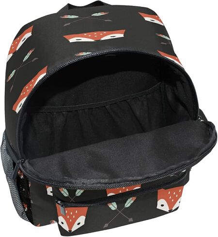 senya Fox and Arrows Kids Backpack with Chest Clip, Toddler Schoolbag Preschool Bag for Girls Boys in Kuwait
