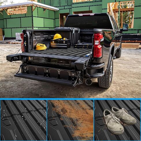 Nilight Truck Bed Mat for 2015 2016 2017 2018 2019 2020 2021 2022 Chevy Chevrolet Colorado/GMC Canyon 5FT Bed,All Weather TPE Pickup Bed Liner Cargo Mat,revent Slipping or Damage to Truck Bed. in Saudi Arabia