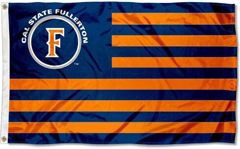 شركة College Flags & Banners Co. Cal State Fullerton Titans Stars and Stripes علم الأمة in Saudi Arabia