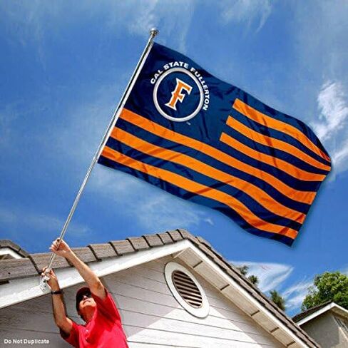 شركة College Flags & Banners Co. Cal State Fullerton Titans Stars and Stripes علم الأمة in Saudi Arabia