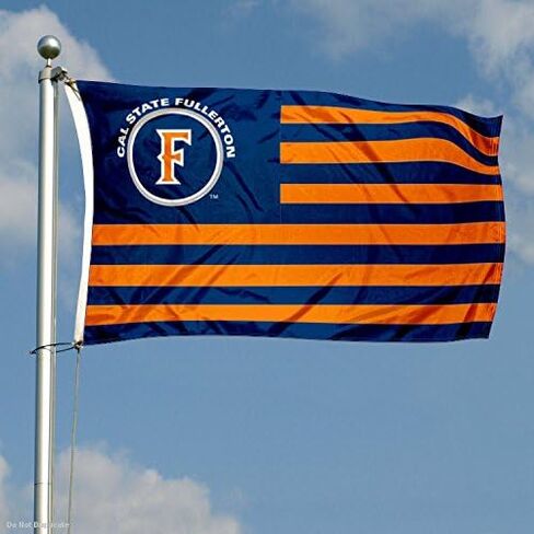 شركة College Flags & Banners Co. Cal State Fullerton Titans Stars and Stripes علم الأمة in Saudi Arabia