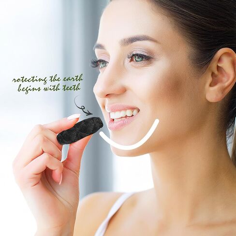 عبوات خيط تنظيف الأسنان المصنوعة من فحم الخيزران القابل للتحلل البيولوجي | إعادة ملء 6 عبوات | 6 × 30 م، نباتي، صديق للبيئة، العناية بالفم الطبيعية العضوية، صفر نفايات، خالي من البلاستيك، لم يتم الإساءة إلى الحيوانات لتصنيعه، مقاوم للتمزيق. in Kuwait