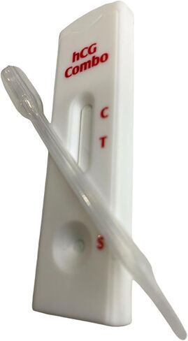 Pregnancy Test Cassette- 50 Count | Rapid 3 Minute Results | High Accuracy Home Urine HCG Pregnancy Test by Prabadin Corp in Saudi Arabia