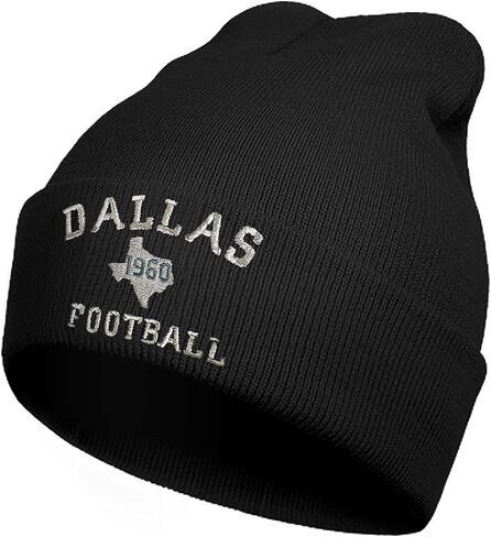City Football Embroidered Beanie Hat Beanie for Men Women Warm Knit Hats Winter Beanie Cap for Football Fans Gifts in Saudi Arabia