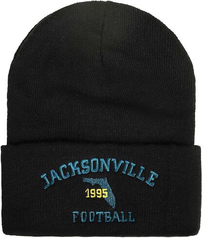 City Football Embroidered Beanie Hat Beanie for Men Women Warm Knit Hats Winter Beanie Cap for Football Fans Gifts in Saudi Arabia