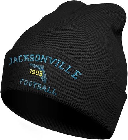City Football Embroidered Beanie Hat Beanie for Men Women Warm Knit Hats Winter Beanie Cap for Football Fans Gifts in Saudi Arabia