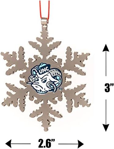 LSU Tigers Snowflake Metal Christmas Ornament in Saudi Arabia