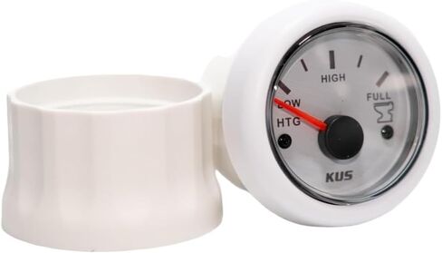 KUS CPGR-BS، 240-33 أوم، مقياس مستوى الخزان الكهربائي، 12 فولت / 24 فولت، 2 بوصة (52 مم) مع إضاءة خلفية in Kuwait