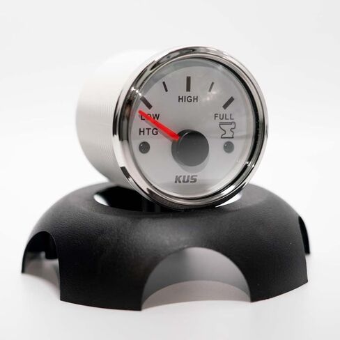 KUS CPGR-BS, 240-33 Ohm, Electric Holding Tank Level Gauge, 12V / 24V, 2" (52mm) with Backlight in Saudi Arabia