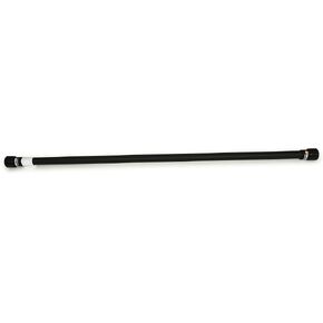 BodySport® Weighted Bar, 9 lb., Black– Strength Training Workout Bar for Men and Women – Durable Curl Bar with Secure Rubber Grip for at Home or Gym – For Yoga, Pilates, Physical Therapy, Resistance Training, and More