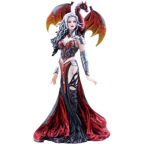 Pacific Giftware Severeielle Dragon Witch Warrior Princess Collectible Figurine 12 inch Tall Official Nene Thomas Collection Fantasy Collectible Figurine