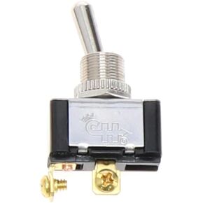 Cole Hersee 5582 Silver SPST On-Off Toggle Switch