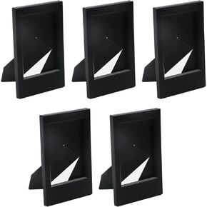 3 Inch Mini Picture Frame,5 Pack Mini Photo Frames Wall Decor TableTop & Wall Mount Photo Frame Vertical & Horizontal Rustic Home Décor,Black