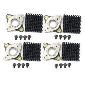 FainWan Direct Nema17 Damper Stepper Motor Steel and Rubber Vibration Dampers with M3 Screw Compatible with Creality CR 10, 10S, Ender 3 and Other 3D Printers (Pack of 4)
