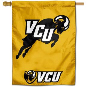 Virginia Commonwealth Rams Jumping Ram House Flag Banner