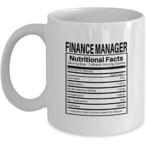 Finance Manager Gift Coffee & Tea Mug