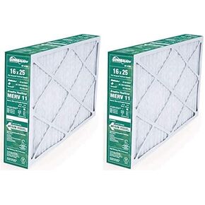2-PK-Generalaire #4366-Replaces- Honeywell FC100A1029-16''x 25'' x 4.5'' Merv 11 Air Filters., WHITE (11-GA100A29)