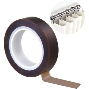 32 Ft Curtain Rod Slide Curtain and Drapery Ring Slide - Prevents Curtain Rings from Catching, Allows Smooth and Quiet Sliding