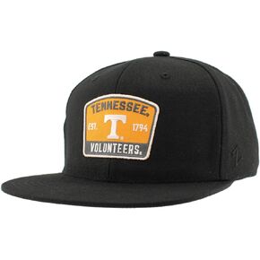 ZHATS Standard NCAA Officially Licensed Hat Flat Snapback Z11 Switchback Black, One Size