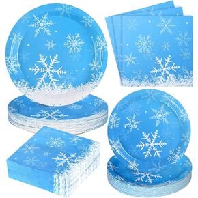 Homlouue 200 Pcs Christmas Paper Plates and Napkins, Christmas Tree Gnome Plates and Napkins Disposable, Christmas Dinner Plates and Napkins Serve 50 Guest, Christmas Party Table Decorations