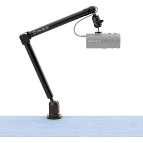 AVerMedia BA311 Live Streamer Arm, Fully Adjustable Boom Arm and Microphone Stand Suitable for 1/4 Inch or 5/8 Inch Mounting Options, for Content Creating, Podcasting and Streaming