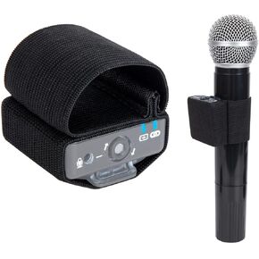 SUNMON Wireless Microphones RODE Wireless Go Handle, Wireless Go Handheld Adapter Compatible with RODE Wireless Go and Wireless Go 2, Suitable for Interviews, Hosting, and Live Streaming