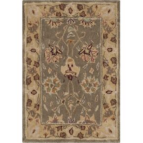 SAFAVIEH Total Performance Collection Area Rug - 9' x 12', Copper & Moss, Hand-Hooked Oriental, Non-Shedding & Easy Care, Ideal for High Traffic Areas in Living Room, Bedroom (TLP712B)