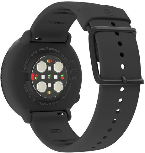 ساعة Polar Ignite 3 Series Titanium للياقة البدنية لتتبع اللياقة البدنية مع شاشة AMOLED ونظام تحديد المواقع العالمي (GPS) ومراقبة معدل ضربات القلب وتحليل النوم والتوجيه الصوتي في الوقت الفعلي؛ S-L، للرجال أو النساء، تيتانيوم أسود in Kuwait