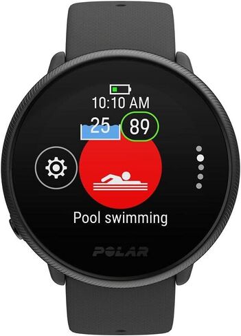 ساعة Polar Ignite 3 Series Titanium للياقة البدنية لتتبع اللياقة البدنية مع شاشة AMOLED ونظام تحديد المواقع العالمي (GPS) ومراقبة معدل ضربات القلب وتحليل النوم والتوجيه الصوتي في الوقت الفعلي؛ S-L، للرجال أو النساء، تيتانيوم أسود in Kuwait