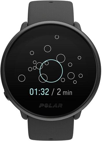 ساعة Polar Ignite 3 Series Titanium للياقة البدنية لتتبع اللياقة البدنية مع شاشة AMOLED ونظام تحديد المواقع العالمي (GPS) ومراقبة معدل ضربات القلب وتحليل النوم والتوجيه الصوتي في الوقت الفعلي؛ S-L، للرجال أو النساء، تيتانيوم أسود in Kuwait