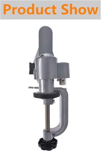 findmall Universal Table Vise 3" Aluminum Swivel Bench Vise 360 Degrees Rotating Fit for Holding Small Parts in Jewelry Hobby Model Making Electronics and More in Kuwait