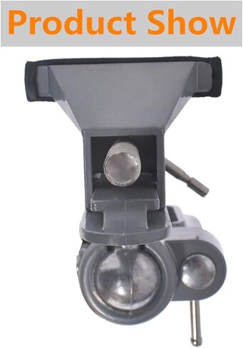 findmall Universal Table Vise 3" Aluminum Swivel Bench Vise 360 Degrees Rotating Fit for Holding Small Parts in Jewelry Hobby Model Making Electronics and More in Kuwait