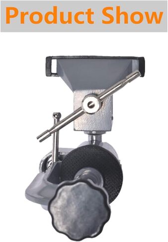 findmall Universal Table Vise 3" Aluminum Swivel Bench Vise 360 Degrees Rotating Fit for Holding Small Parts in Jewelry Hobby Model Making Electronics and More in Kuwait