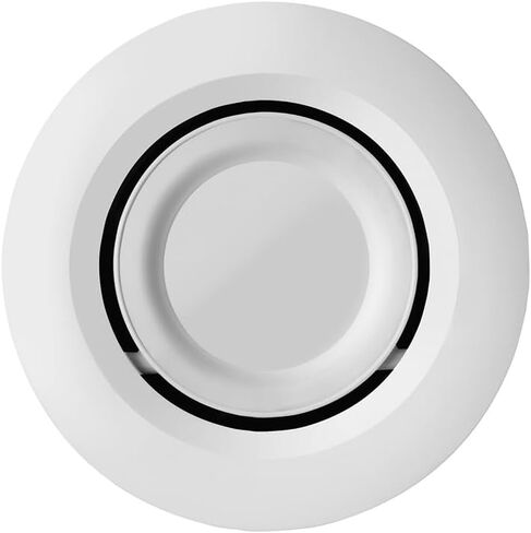 مجموعة أدوات Juno RB56A SWW5 MW M6 RetroBasics القابلة للتعديل LED للإضاءة السفلية، حاجز، قابل للتحويل CCT 2700K، 3000K، 3500K، 4000K، 5000K، أبيض غير لامع، من 5 بوصات إلى 6 بوصات in Saudi Arabia