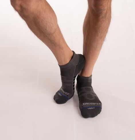 Men's Vent Low Cut Socks,Breathable, Anti-Blister Heel Tab and Arch Support, Ideal For Running, Cycling and Hiking in Saudi Arabia