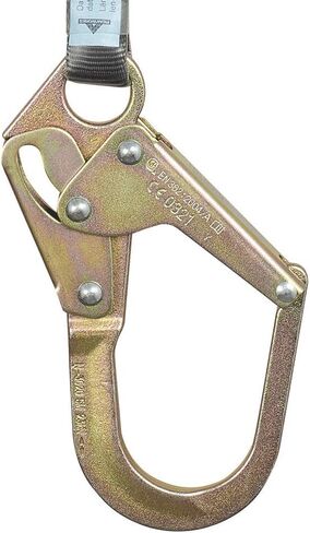 Peakworks Fall Protection Dual Self Retracting Lifeline (SRL), 2 Snap Hooks, Tie-Back Style, 9 ft. Length, Black/Green, V845528009TB in Saudi Arabia