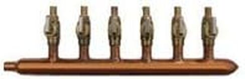 Sioux Chief 672XV0690, 1/2" PEX Manifold, valves, 3/4" PEX in., clsd in Kuwait