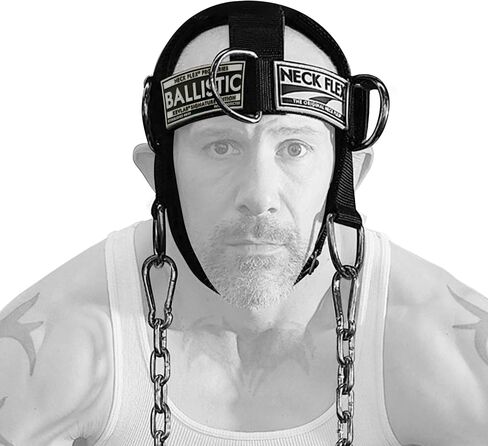 Ballistic Series, Neck Harness Trainer Kit, Functional Trainer & Weight Lifting Equipment, Heavy-Duty Head Harness with Chain, Resistance Band, Anchor in Saudi Arabia