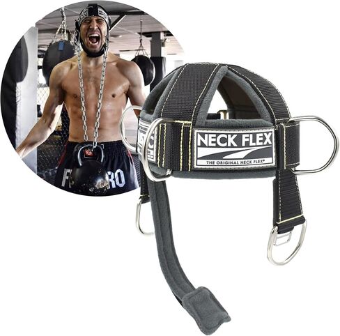 Ballistic Series, Neck Harness Trainer Kit, Functional Trainer & Weight Lifting Equipment, Heavy-Duty Head Harness with Chain, Resistance Band, Anchor in Saudi Arabia