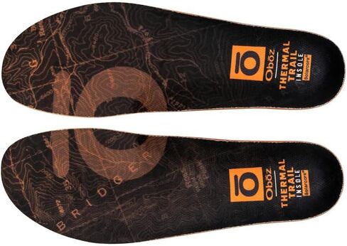 Oboz Unisex Thermal Trail Insole Orange, Medium in Kuwait