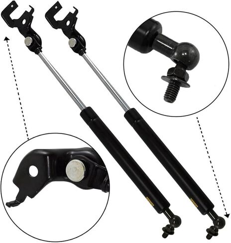 Front Hood Lift Supports Shocks Struts Gas Springs 4547 4326 fit for Lexus ES300 1997-2001,fit for Toyota Camry 1997-2001,Pack of 2 in Kuwait