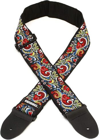 Jim Dunlop Jimi Hendrix ITG Studios Guitar Strap (JH08), Blue, 2 inches in Kuwait