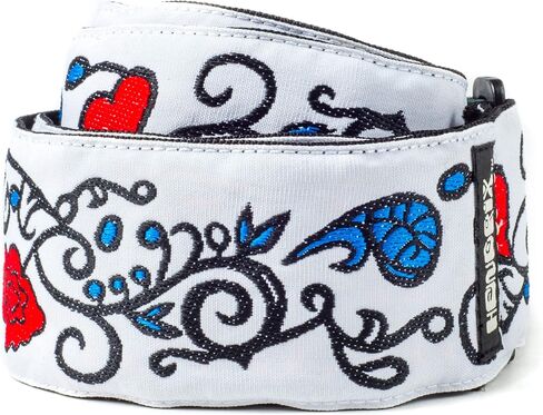 Jim Dunlop Jimi Hendrix ITG Studios Guitar Strap (JH08), Blue, 2 inches in Kuwait