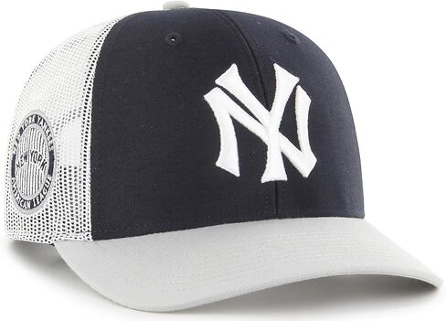 47 MLB Homerun Cooperstown Adjustable Snapback Mesh Trucker Hat, Adult One Size Fits All in Saudi Arabia
