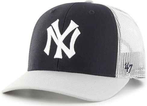 47 MLB Homerun Cooperstown Adjustable Snapback Mesh Trucker Hat, Adult One Size Fits All in Saudi Arabia