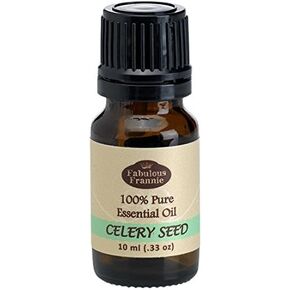 Fabulous Frannie Celery Seed 100% Pure, Undiluted Essential Oil 10ml (Pack of 1)
