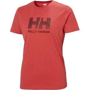 Helly-Hansen Women's HH Logo T-Shirt, 101 Poppy Red, Small