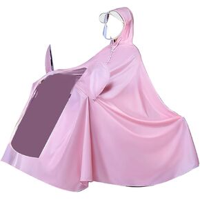 VGEBY Electric Battery Bike Raincoat, Rain Poncho Long Full Body Reusable Rain Poncho (4X Cover Type)