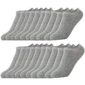 10 Pairs Ankle Socks Sport Socks Low Cut Moisture Control Athletic Men Women Invisible Casual Liners Socks